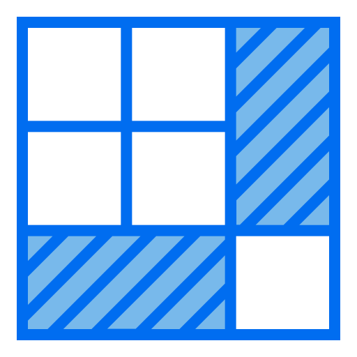 Layout Generic Blue icon