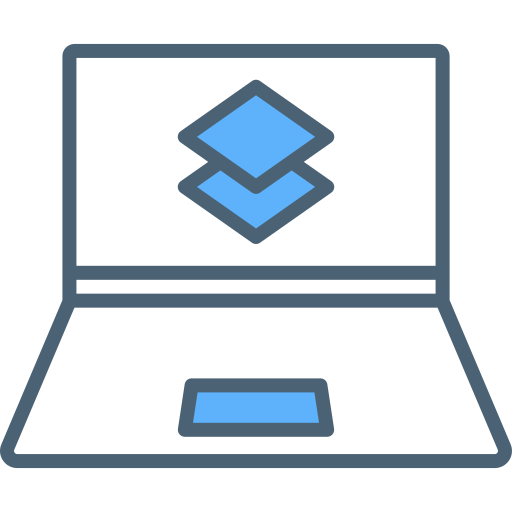 Layer Generic Blue icon