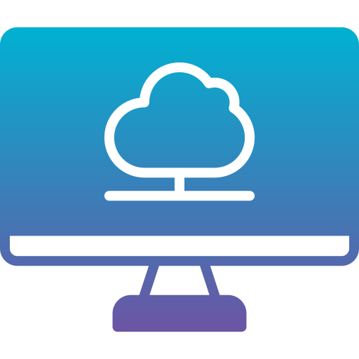 computación en la nube icono gratis