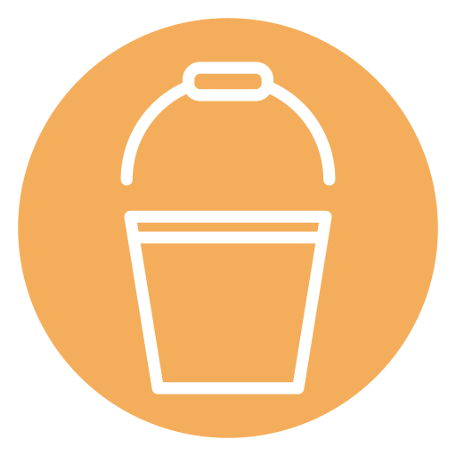 Bucket Generic Flat icon