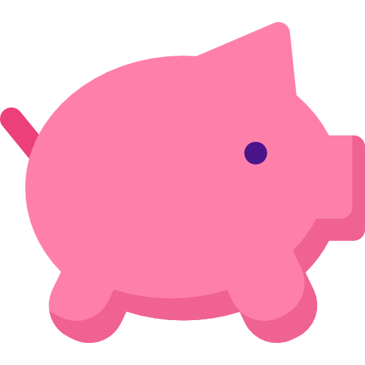 Piggy bank free icon