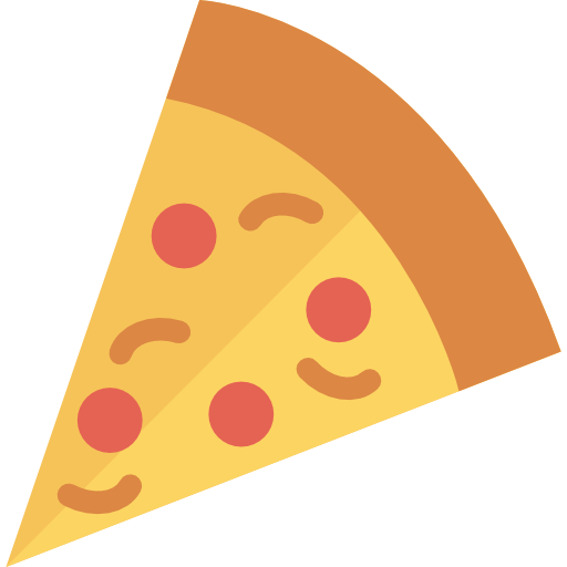 Pizza Dinosoft Flat icon