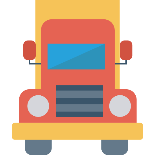 un camion Icône gratuit un camion Icône gratuit