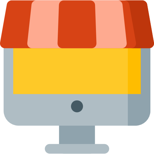 Online shop free icon Online shop free icon