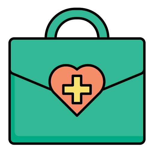 caja de medicinas icono gratis