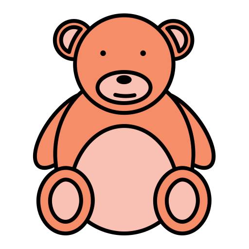 oso de peluche icono gratis