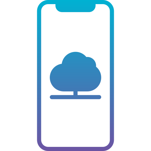 computación en la nube icono gratis