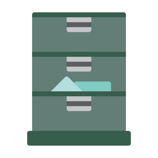 File cabinet Generic Flat icon