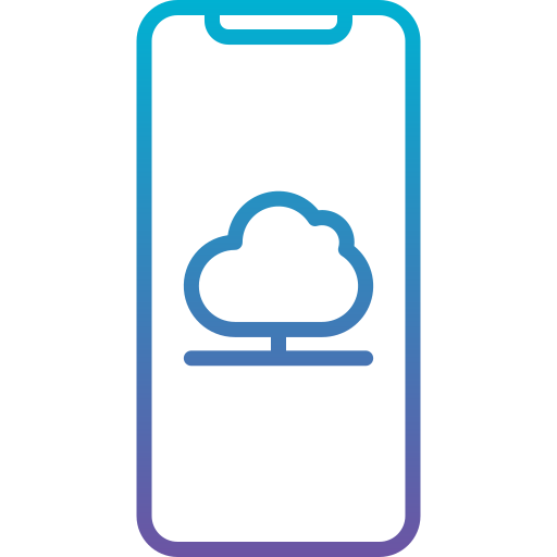 computación en la nube icono gratis