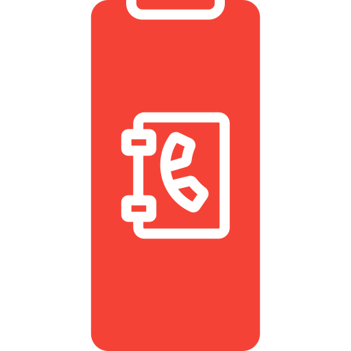 directorio telefónico icono gratis