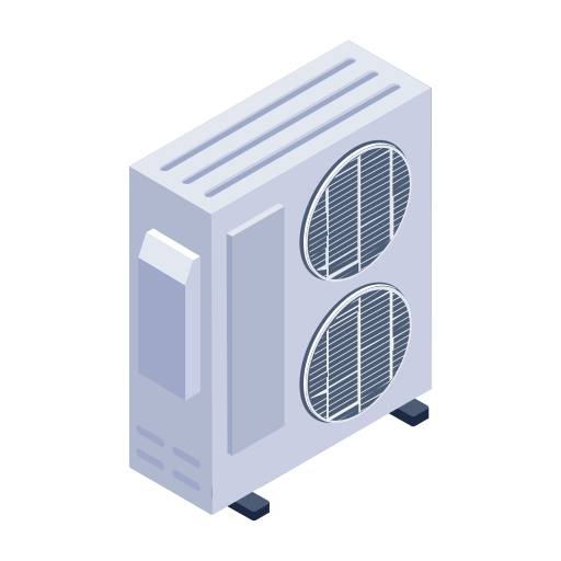 Air conditioner Generic Isometric icon