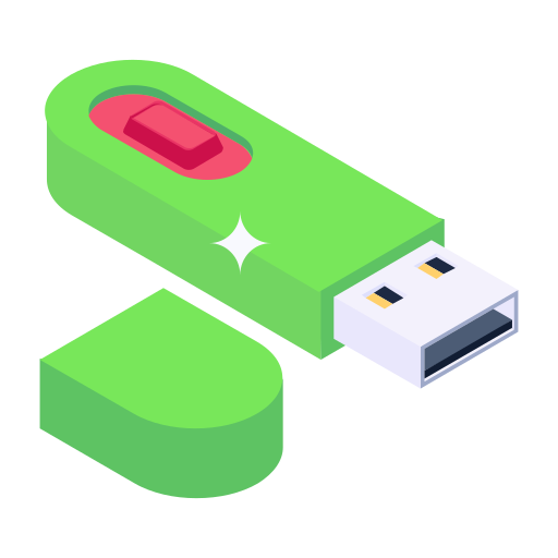 unidad usb icono gratis