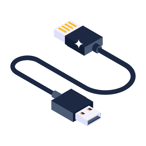 Conector usb - Iconos gratis de electrónica