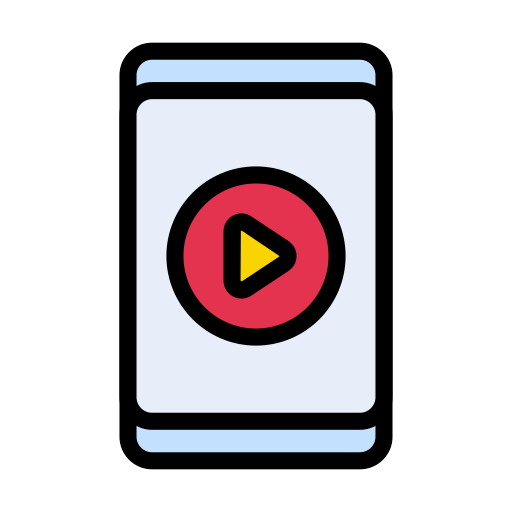 reproductor de video icono gratis