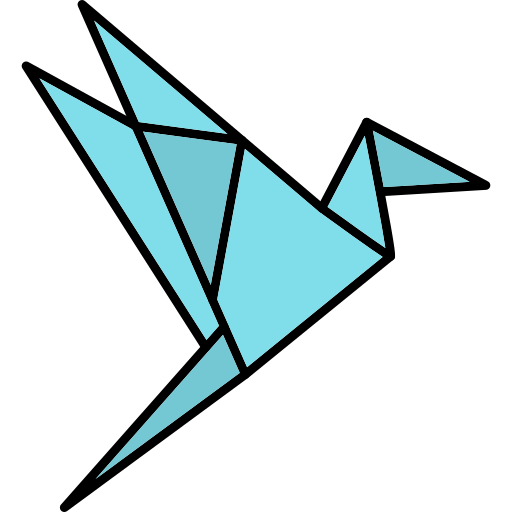 origami icono gratis