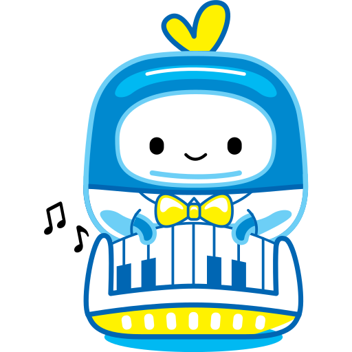 pianista gratis sticker