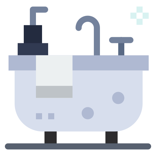 목욕통 무료 아이콘