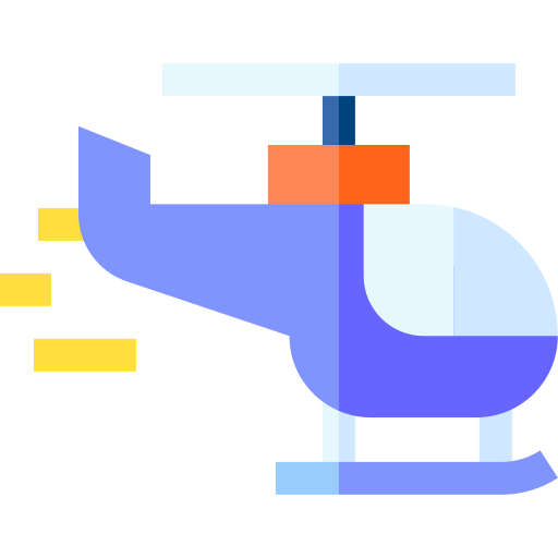 helicóptero icono gratis