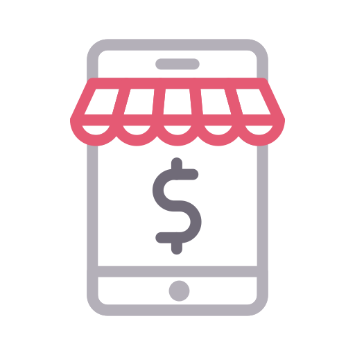 tienda online icono gratis