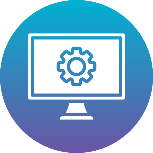 Settings Generic Flat Gradient icon