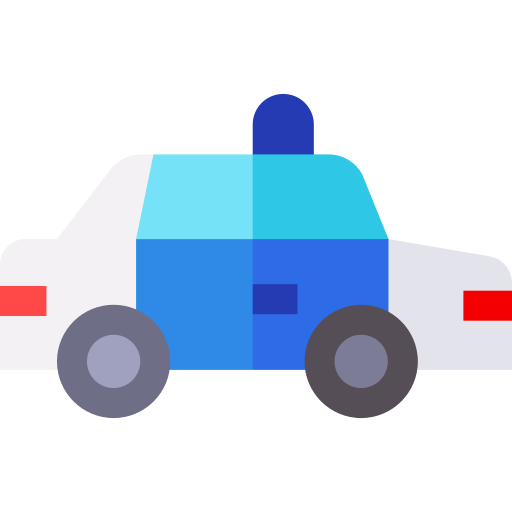 Police Basic Straight Flat icon