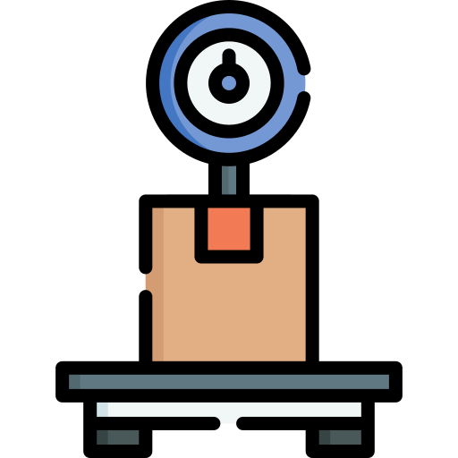 Weight scale Special Lineal color icon