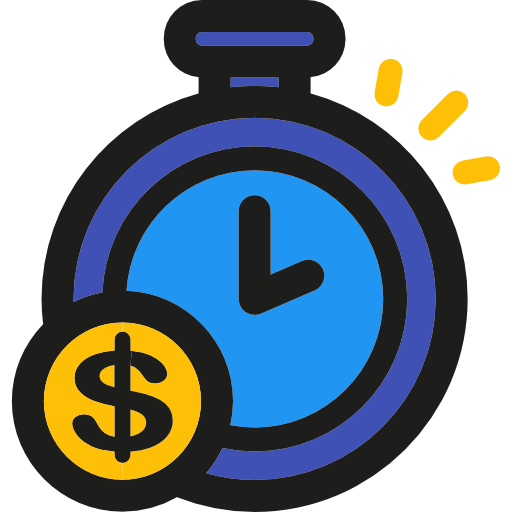 Time is money free icon