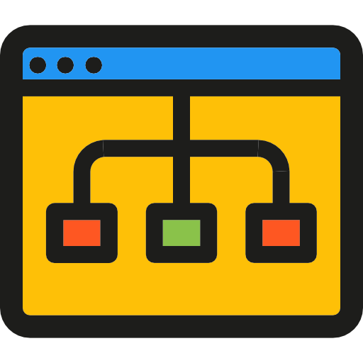 mapa del sitio icono gratis