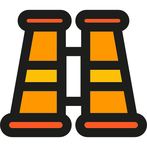 Binocular free icon