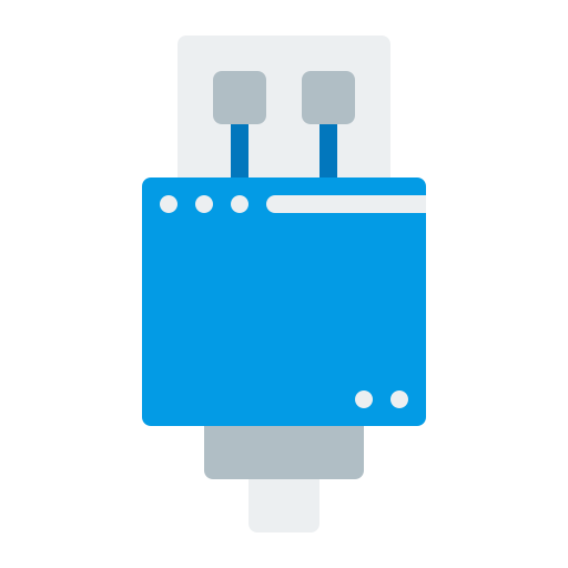 puerto usb icono gratis