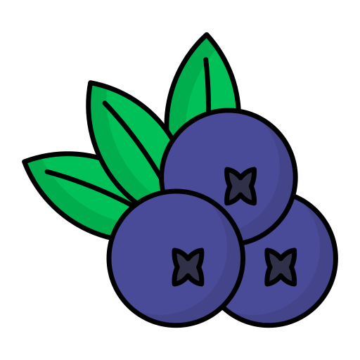 Berries Generic Outline Color icon