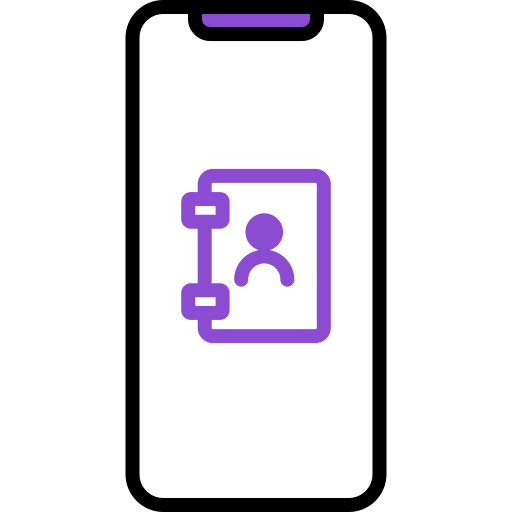 directorio telefónico icono gratis
