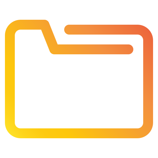 Folder Generic Gradient icon