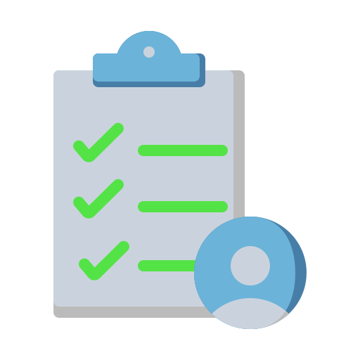 Registration form free icon