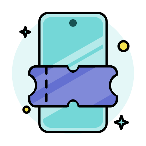 Ticket free icon Ticket free icon