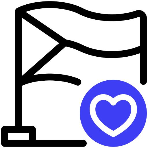 Flag free icon Flag free icon