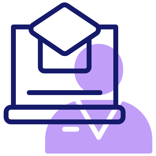 Онлайн-образование бесплатно иконка Онлайн-образование бесплатно иконка