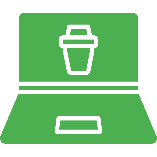 contenedor de basura icono gratis