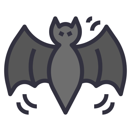 chauve souris Icône gratuit chauve souris Icône gratuit