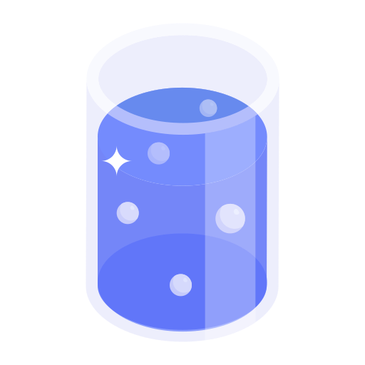 Water glass Generic Isometric icon