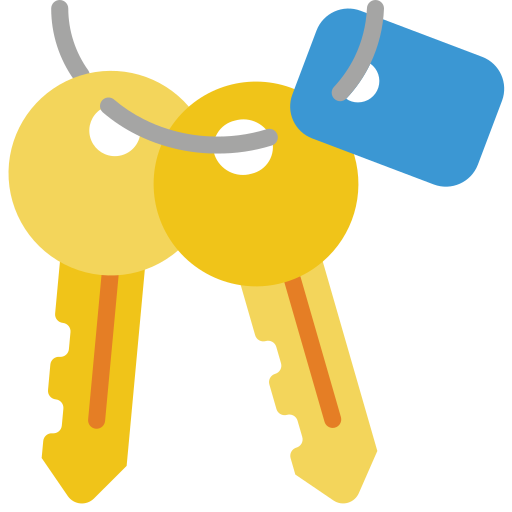 Room key - Free security icons
