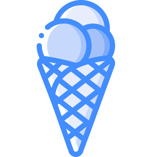Рожок мороженого  бесплатно иконка