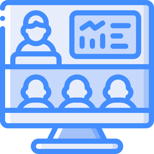 séminaire en ligne Icône gratuit séminaire en ligne Icône gratuit