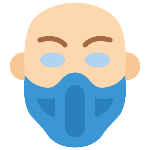 mascara facial icono gratis