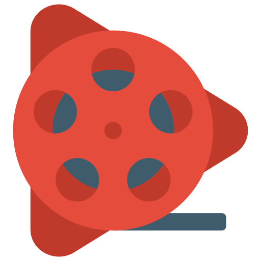 Video player Basic Miscellany Flat icon