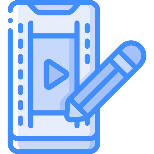 editar video icono gratis