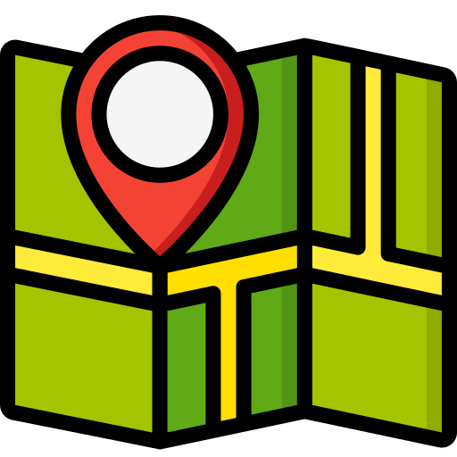 mapa icono gratis