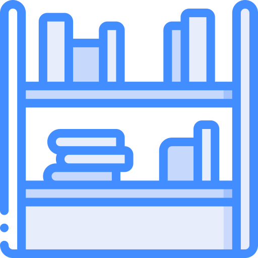 estante para libros icono gratis