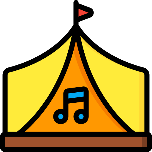 Music festival - Free entertainment icons