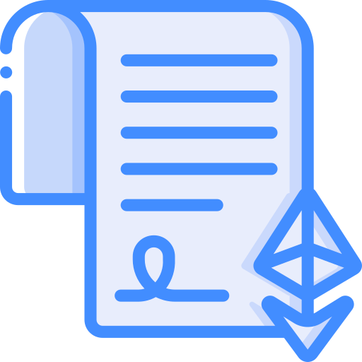 Document Basic Miscellany Blue icon